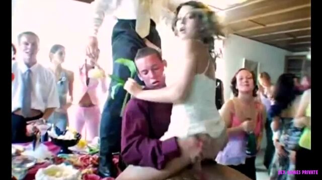 Orgy at a Czech wedding