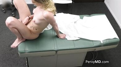 Doctor fucks client and assistant in a threesome