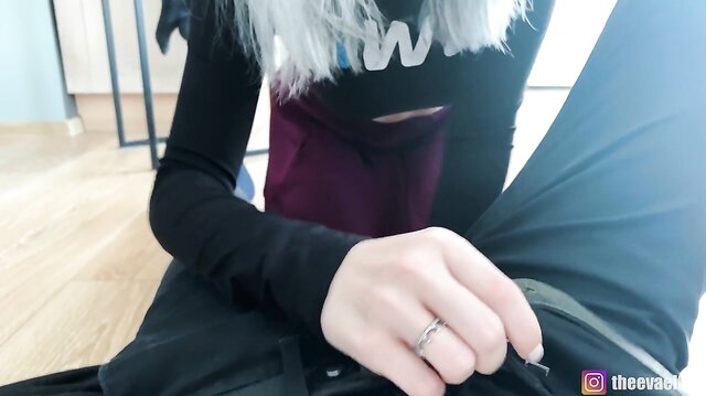 Eva Elfie fucks in front of her boyfriend!