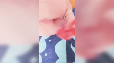 Horny Amateur Bougie_Bb Pleases Her Ass With Her Dildo