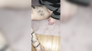 Elleslovexoxo Gets Cum On Her Face After A Blowjob