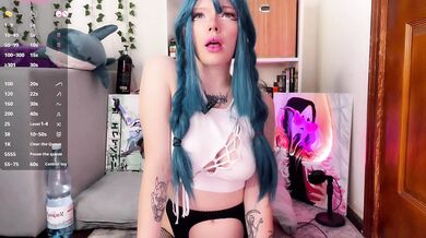 Sexy petite in anime cosplay