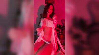 Busty Brunette MurkaMeow Melts Ice On Her Hot Sexy Body