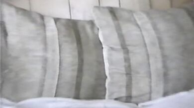 Carla puts herself on cam in vintage porn masturbation