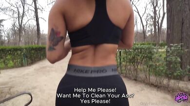 Abella Olsen Gets Fucked Hard Following Her Outdoor Jog
