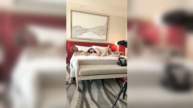 In a hotel scene, Reislin rides in the reverse cowgirl position, then takes a creamy finish straight into her mouth.