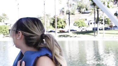 Thick Blonde Lures The Boat Rental Guy And Takes A Rough Face Fucking
