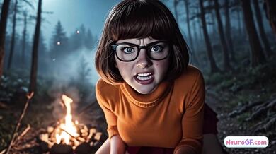 Velma And Daphne Uncover A Haunted Secret And Take Monster Cocks Hard