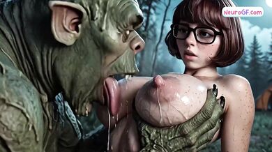 Velma And Daphne Uncover A Haunted Secret And Take Monster Cocks Hard