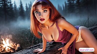 Velma And Daphne Uncover A Haunted Secret And Take Monster Cocks Hard