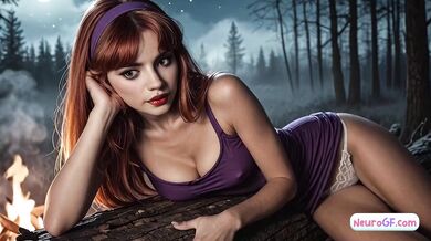 Velma And Daphne Uncover A Haunted Secret And Take Monster Cocks Hard