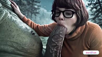 Velma And Daphne Uncover A Haunted Secret And Take Monster Cocks Hard