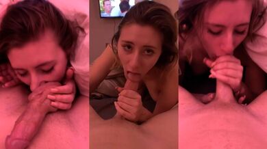KattKennedy Blowjobs Under a Red Light