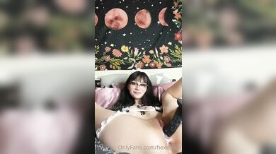Hex Mami Works A Thick BBC Dildo Deep Into Her Creamy Pussy During A Hot OnlyFans Porn Session