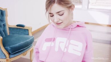 Eva Elfie Is Caught With A Thick Dick In Her Mouth And Rides It Hard