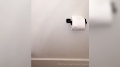 Summer Brookes Rides Cock In A Gym Restroom