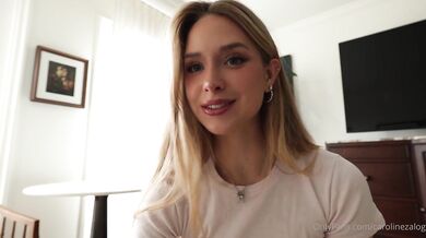 Blonde Caroline Zalog Sexy Panties Try-On Haul