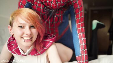 Little Emo Kitten Gets Fucked By Spider Man