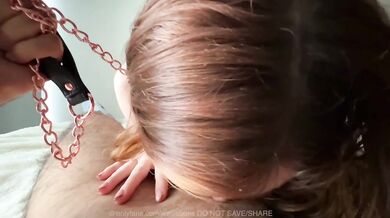 Jessie Buns Gets Banged While Wearing BDSM Collars
