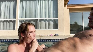 Ashley Lane In Hot Swimming Pool Sex Tape