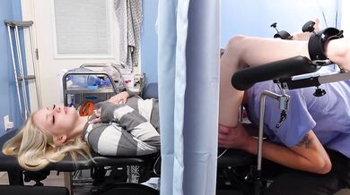 Holly.mae25 Welcomes Her Gynecologist's Deep Examination