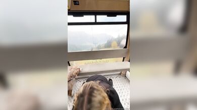 Cocoyogi Rides A Cock On A Cable Car