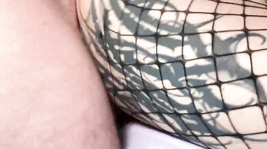 Skylar Vox Gets Her Tight Ass Fucked In Fishnets