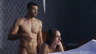 Angel Youngs Enjoys Passionate Roommate Threesome