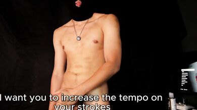 JOI: Pull out your dick and start jerking off to your masters BWC