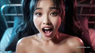 Asian AI Beauty Fucked In POV