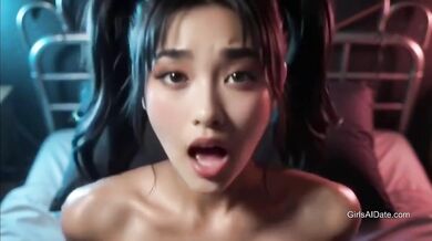 Asian AI Beauty Fucked In POV