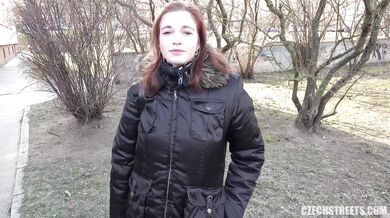 Czech Redhead Sophia Traxler Fucked For Money