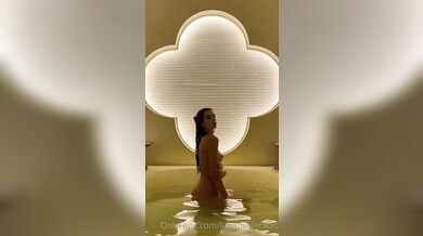 Beautiful Liza Kovalenko Shows Off Her Sexy Naked Body In The Hot Tub