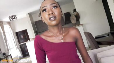 Ebony College Teen Sneaking Glances During Our Tutoring But Soon She Forgot About Her Lessons