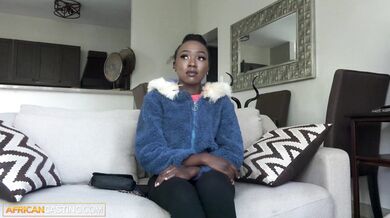 Ebony College Teen Sneaking Glances During Our Tutoring But Soon She Forgot About Her Lessons