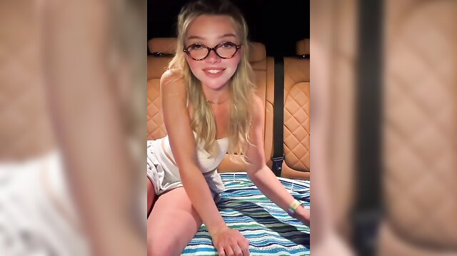 Bougie_Bb's Sloppy Dildo Blowjob And Car Backseat Squirt