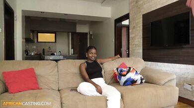 Her Boyfriend Was Waiting... I Still Railed This Petite Black Teen Deep
