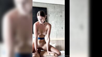 Ella Alexandra Bounces On Her Boyfriend's Hard Cock