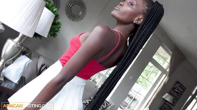 I Knew This Cute Ebony Teen Was Saving It For Her Boyfriend ButI Changed Her Plans