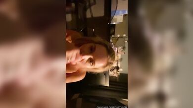 Big Tit Blonde FlirtyGem Gives Blowjob After A Titjob
