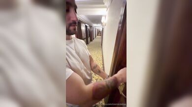Black Haired OF Babe Cosmicstella Films A Sex Tape In The Hotel