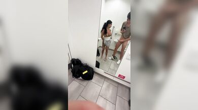 Yasmina Khan Fucks In A Public Restroom