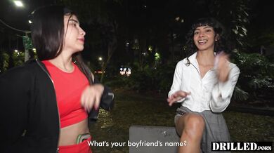 We Met Her In A Park And Made Her Join A Threesome