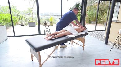 Brunette Carolina Guerrero Gets Fucked By Her Masseur