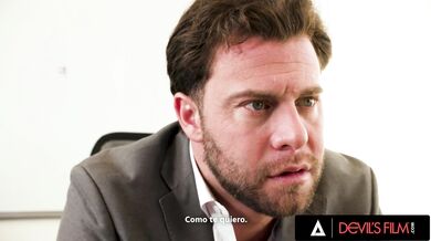 Office Babe Jesse Pony Gets Her Pretty Ass Plumbed And Face Covered In Cum By Her Boss