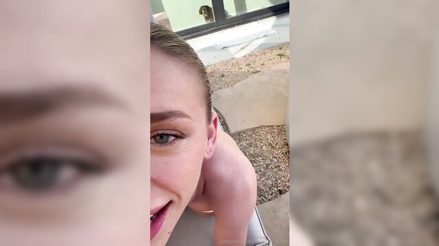 Wildhalli Gives Outdoor Blowjob With Facial At The End
