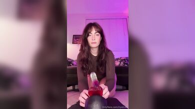 Lily Alcott Rides Her Dildo And Teases Her Clit