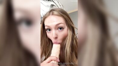Milkydi_vip Teasing With Her Dildo In POV