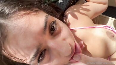 Dark Haired Stepsister LaniRiversX Fucks With Her Stepbrother
