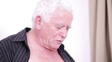 19YO Teen Meets 70YO Grandpa
